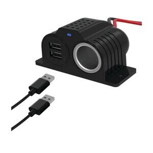 Premier 12 Volt 3.4 Amps Dual USB Charging Port